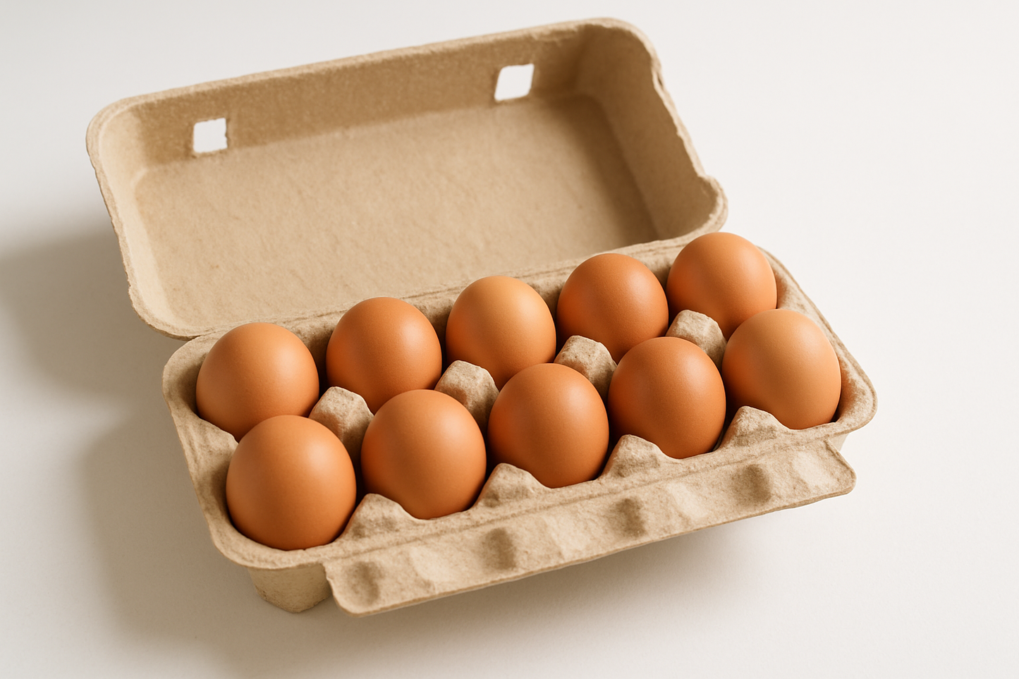 of brown eggs only