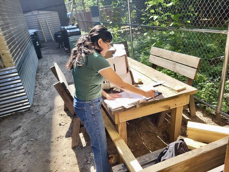Building Working Tables – Uptown Good Food Markets