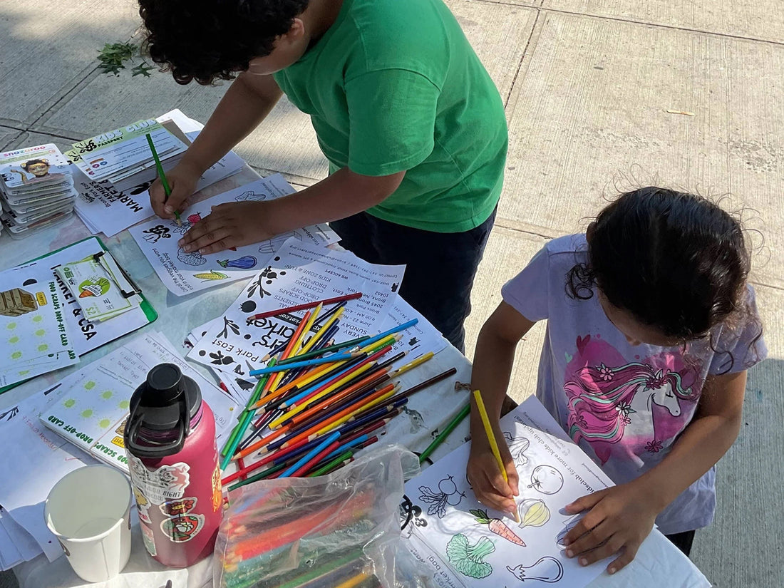 Veggie Coloring