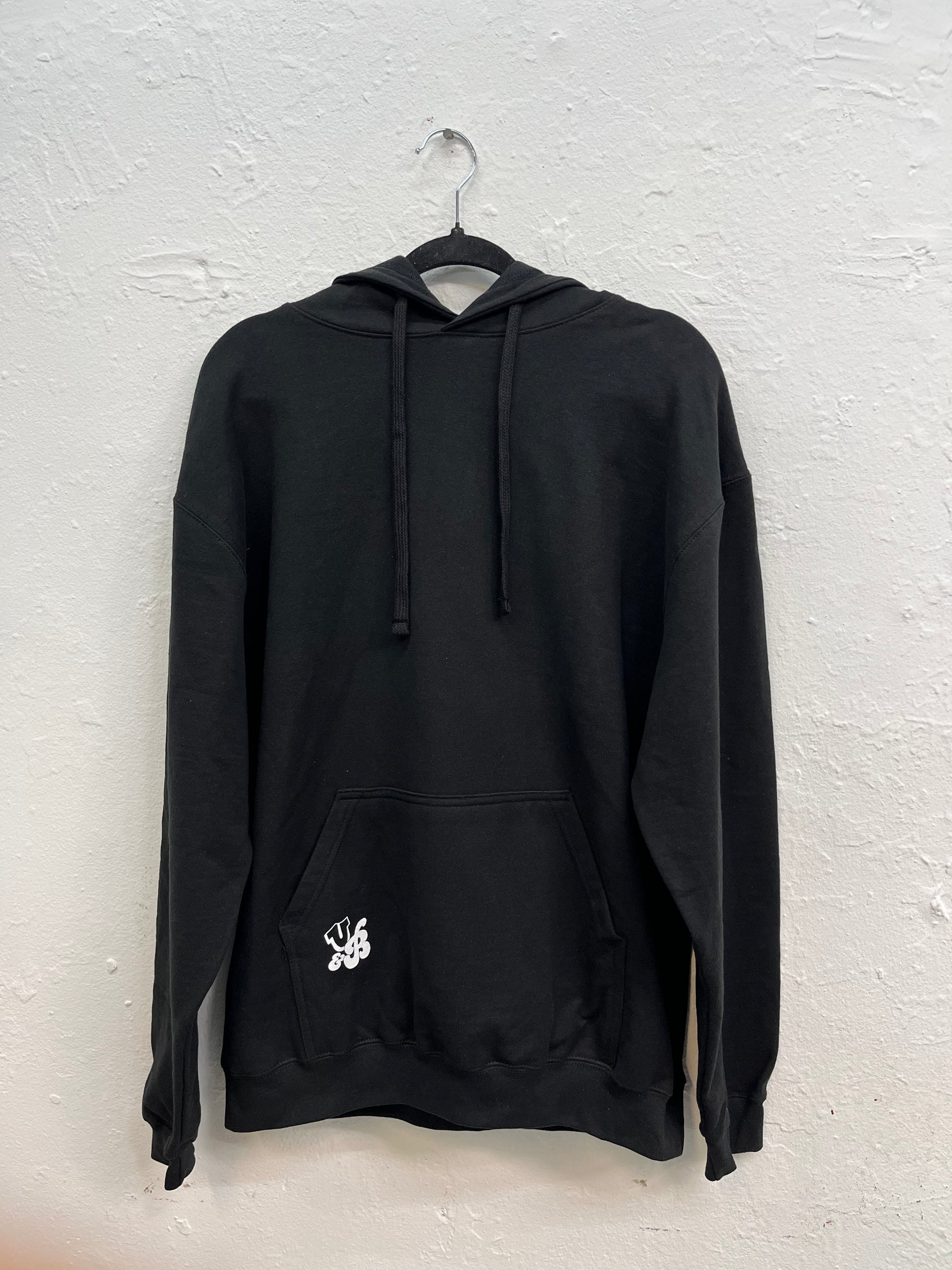 Logo printed on the bottom left corner of the front pocket