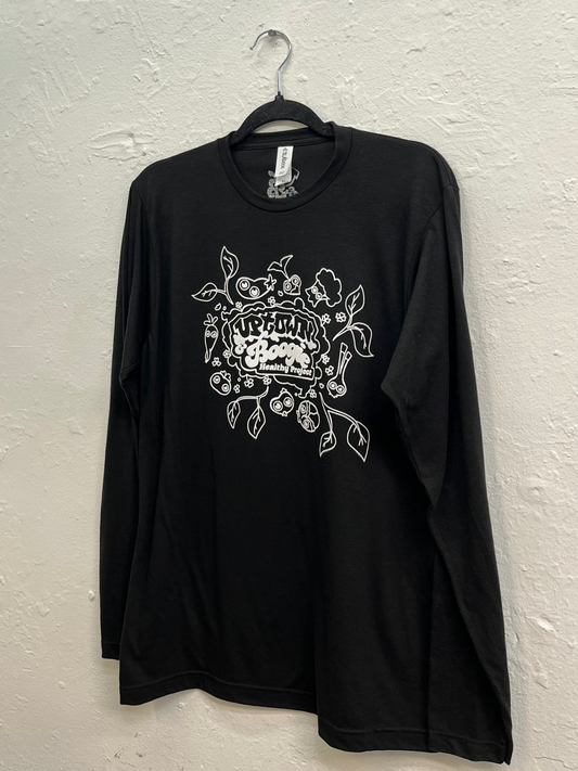 Featuring the market logo on the front