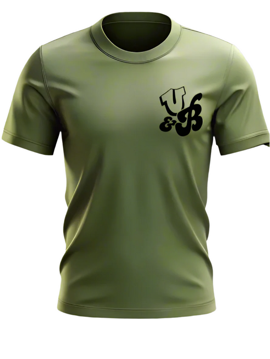 [Pre-Order] Olive Green Uptown & Boogie Healthy Project Graphic Tee